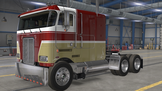 Buckskin & Pinstripes skin for Jon Ruda 362 Peterbilt