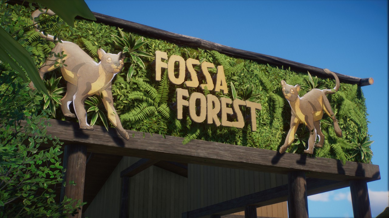 Madagascar! Fossa Forest by ZSHplays