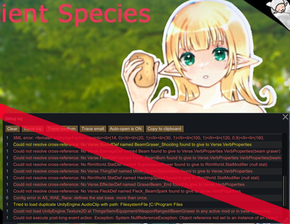 Ancient Species Fix