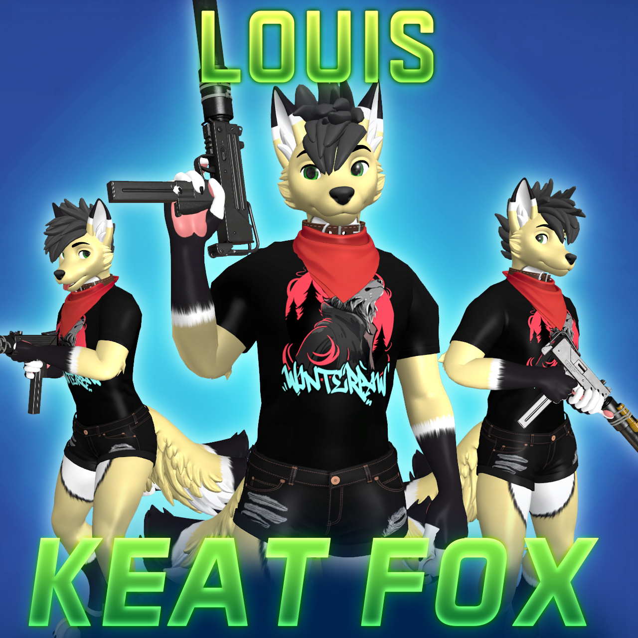 [COMM] VRC: Keat Fox - Louis
