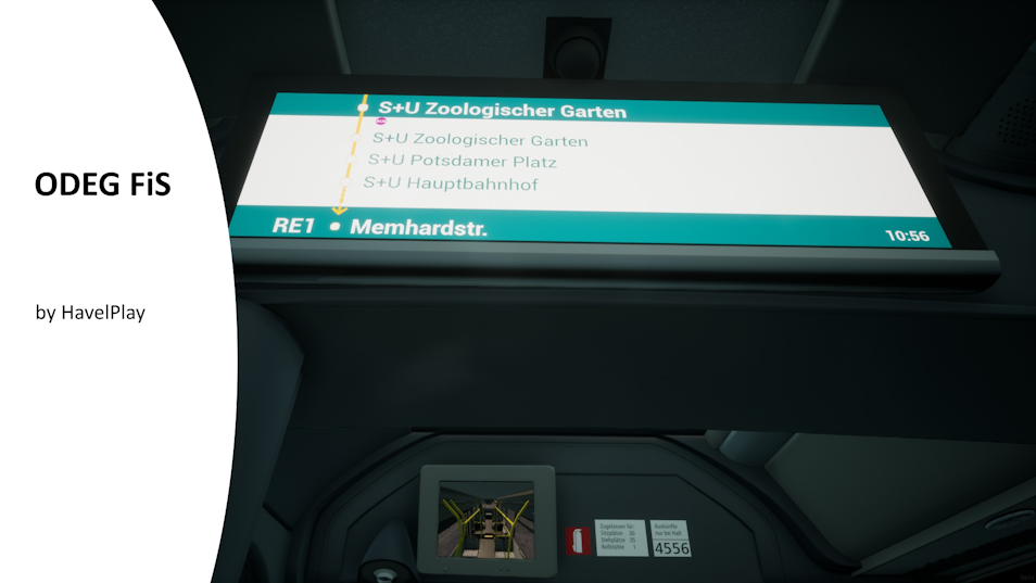 ODEG Passenger Display