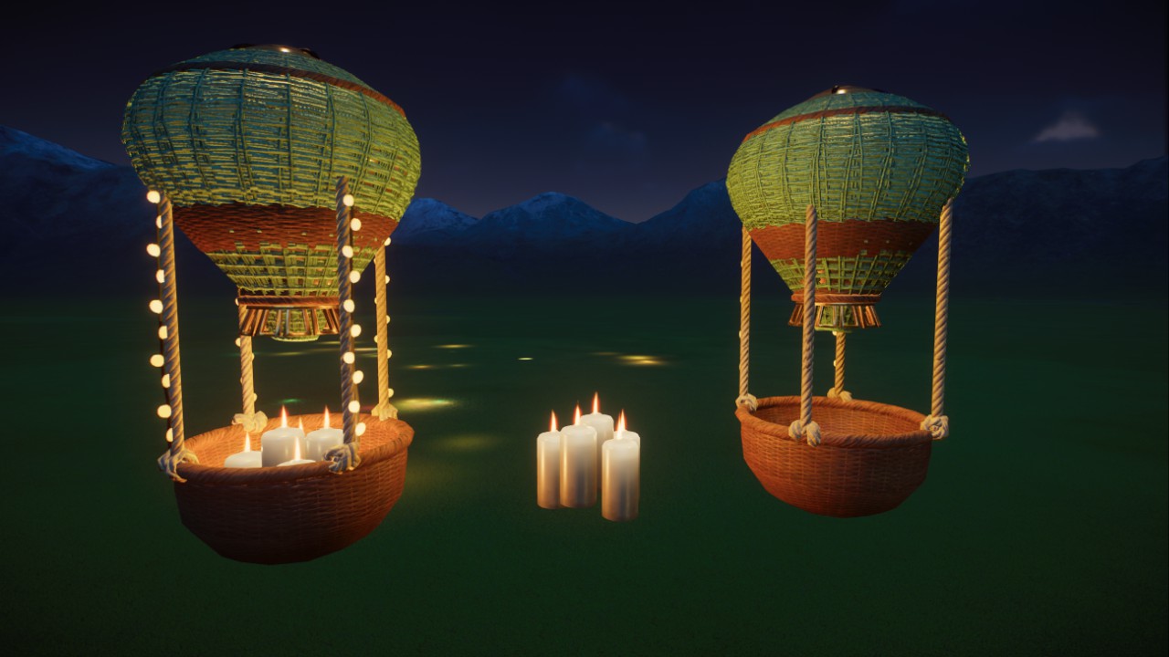 Hot Air Balloon Lights