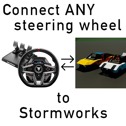 Connect ANY steering wheel with pedals to Stormworks