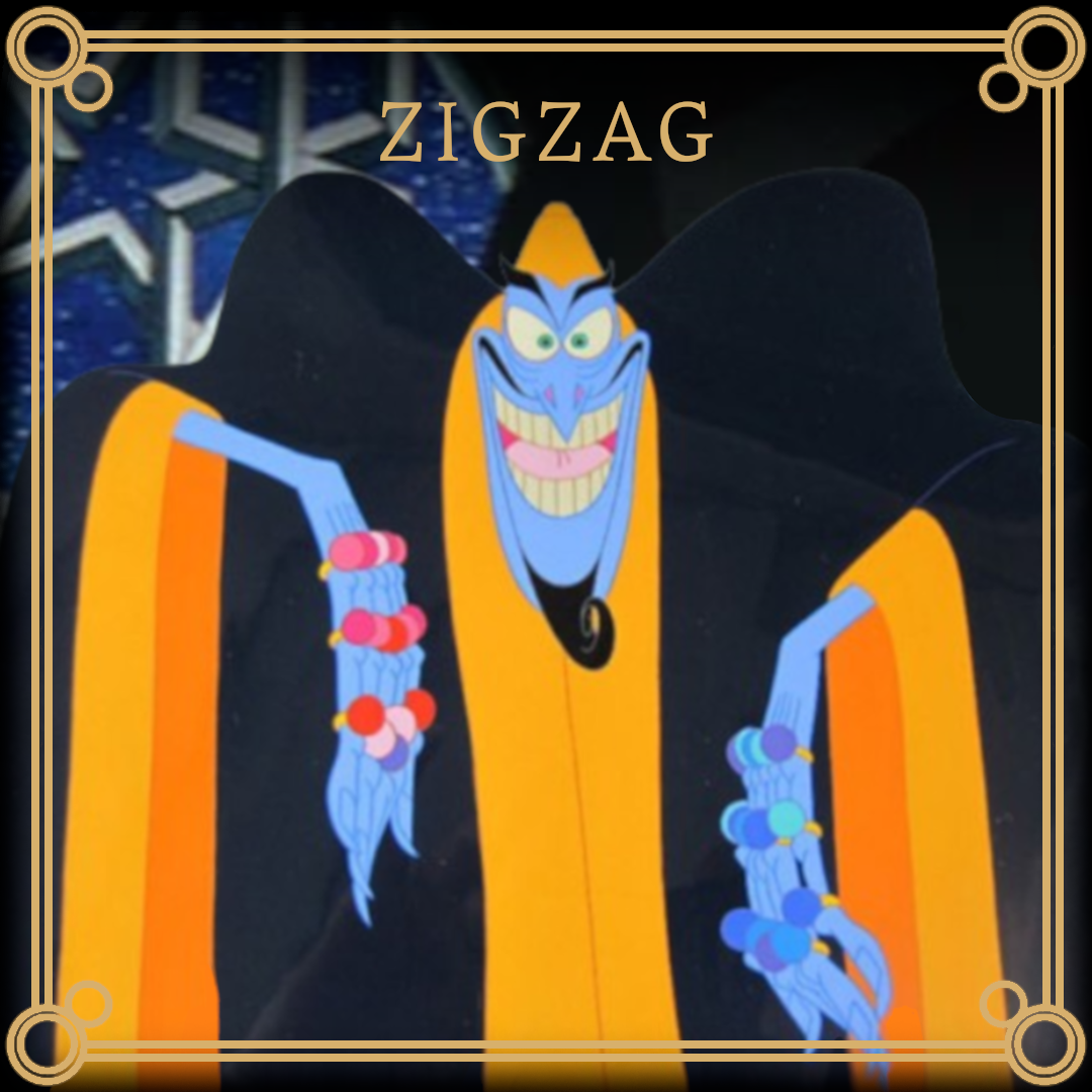 Zigzag (The Thief and The Cobbler) - Disney Custom Villainous
