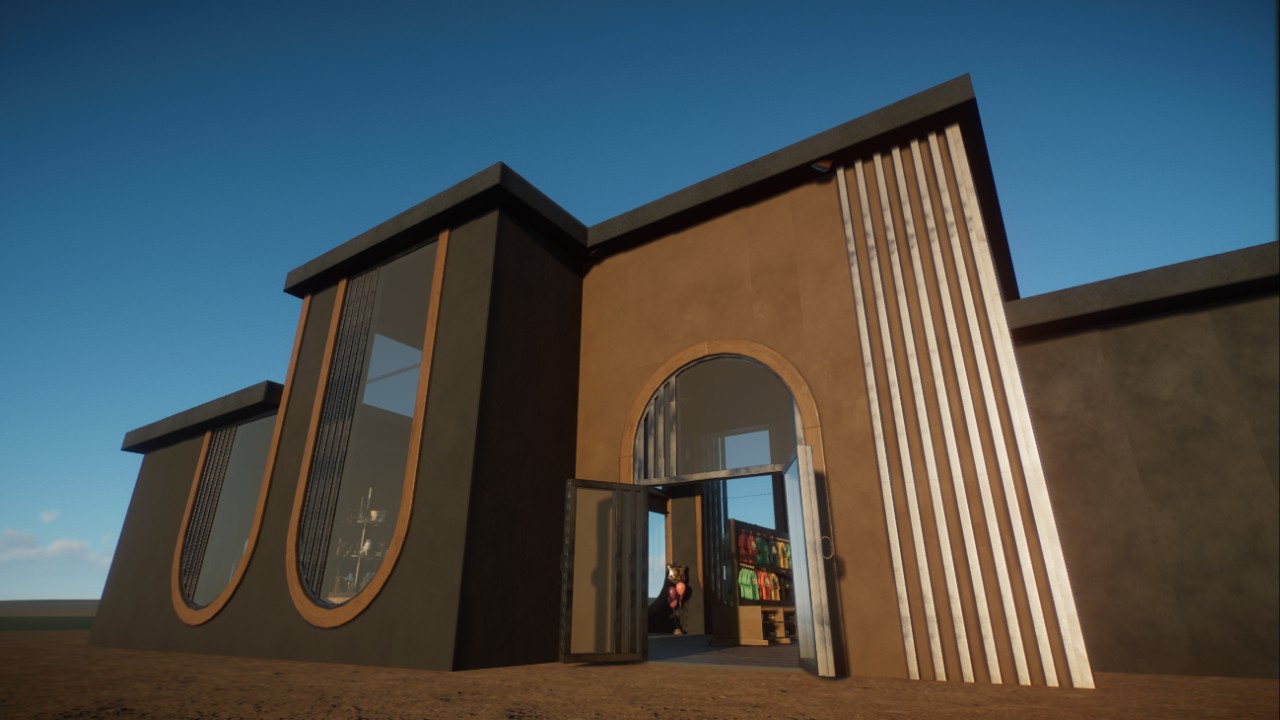 Modern gift shop