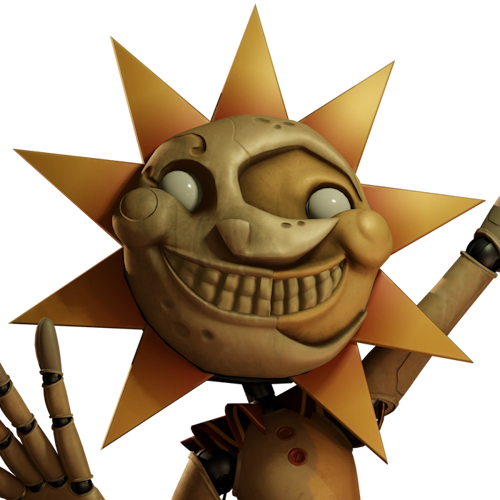 Sun (Security Breach) InfectionHUD Portrait - Ellis