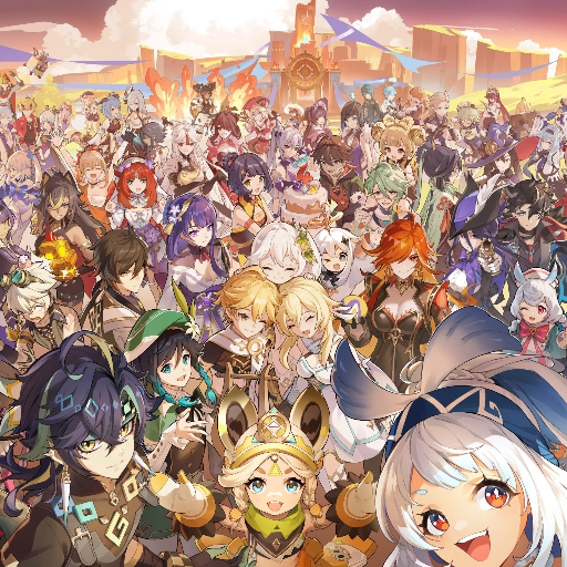 Steamワークショップ::genshin原神 4周年全角色壁纸