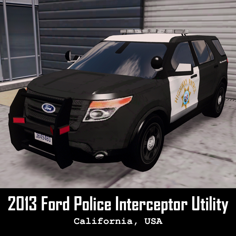 CHP - 2013 Ford Interceptor Utility