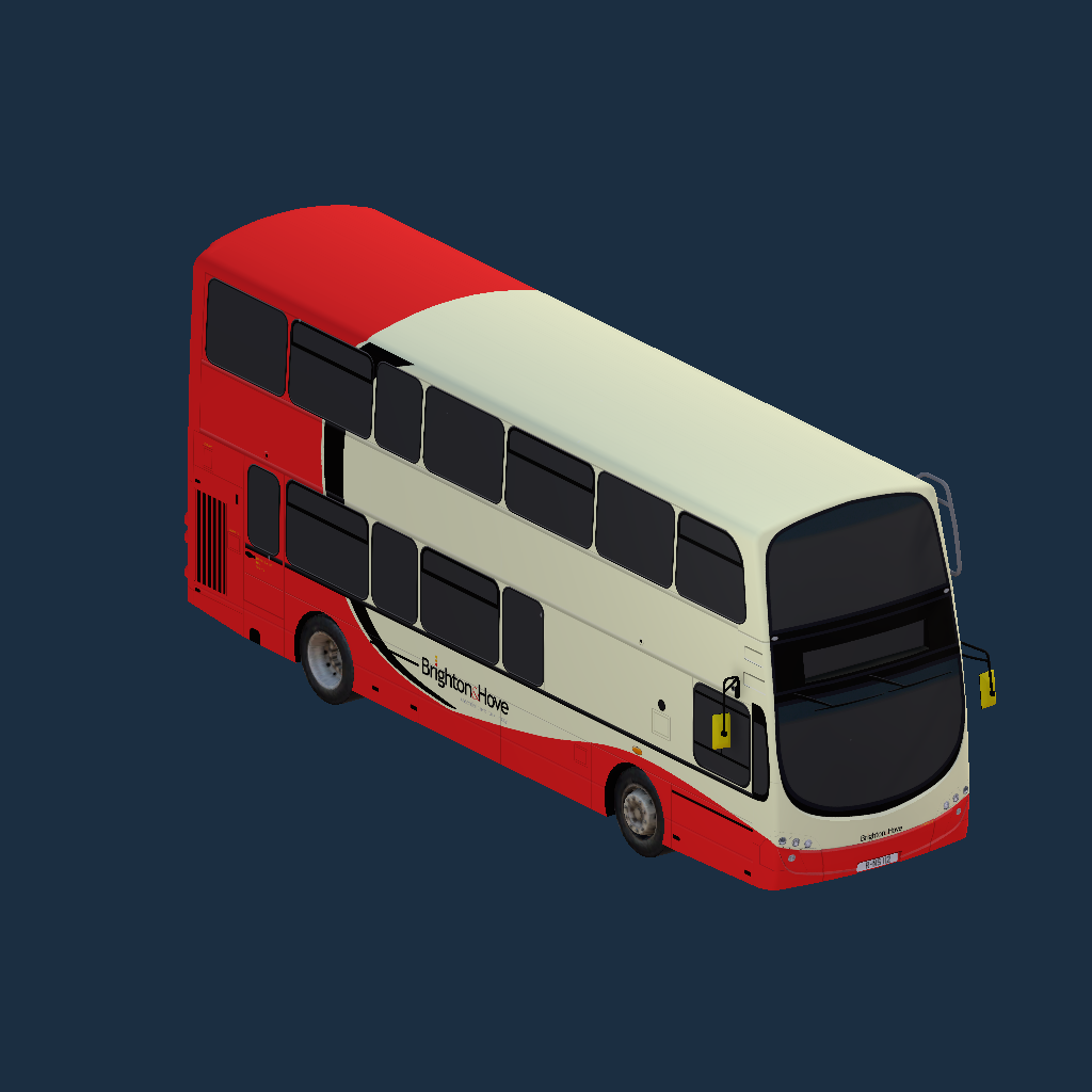 Brighton & Hove Volvo B9TL Wright Gemini 2