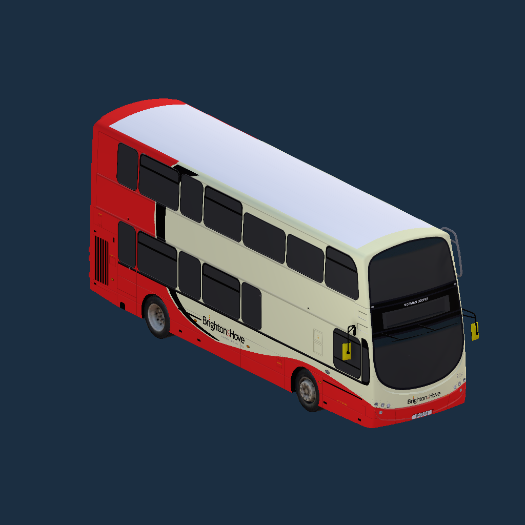 Brighton & Hove Volvo B9TL Wright Gemini 2