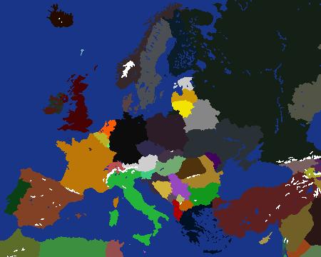 Halloweenified Europe