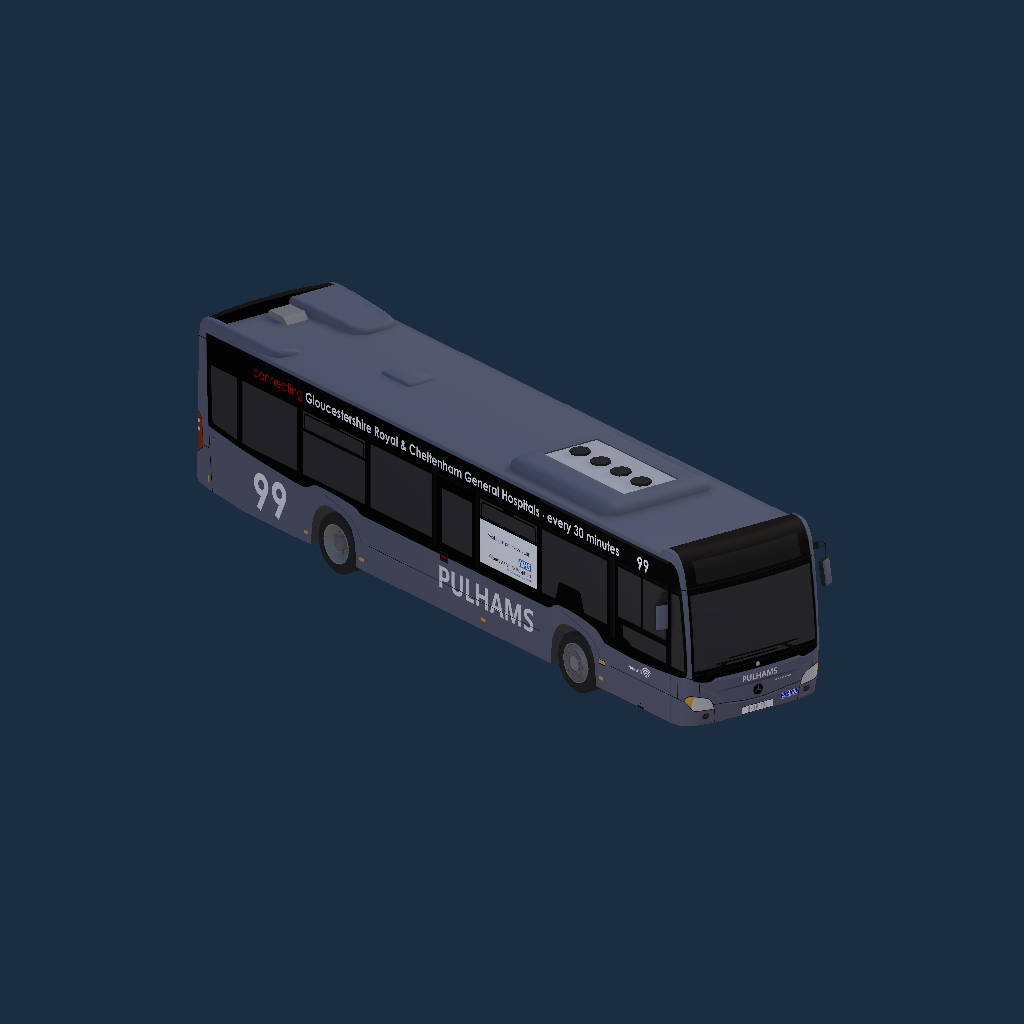 Pulhams Coaches 99 Mercedes Citaro C2