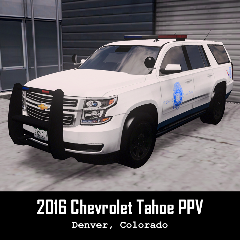 Denver PD - 2016 Chevrolet Tahoe