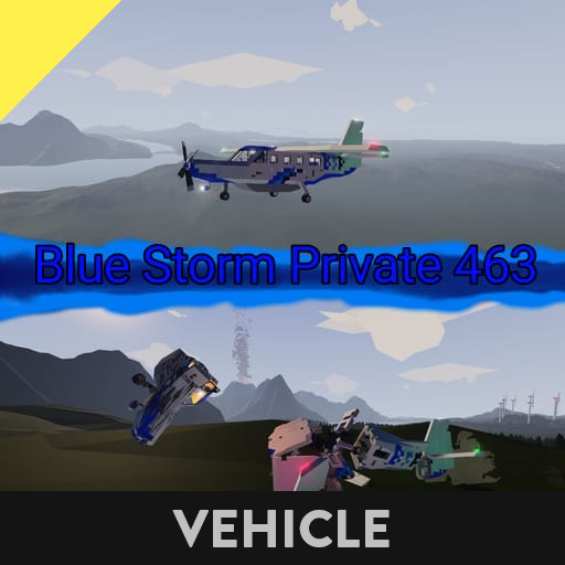 Cessna 208 Caravan Blue Storm Pricate air(destructible)