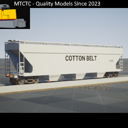 3 bay acf 4600 hopper Cotton Belt