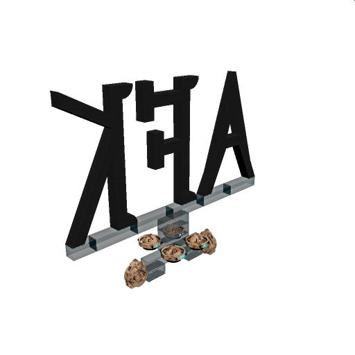 AFK floating sign