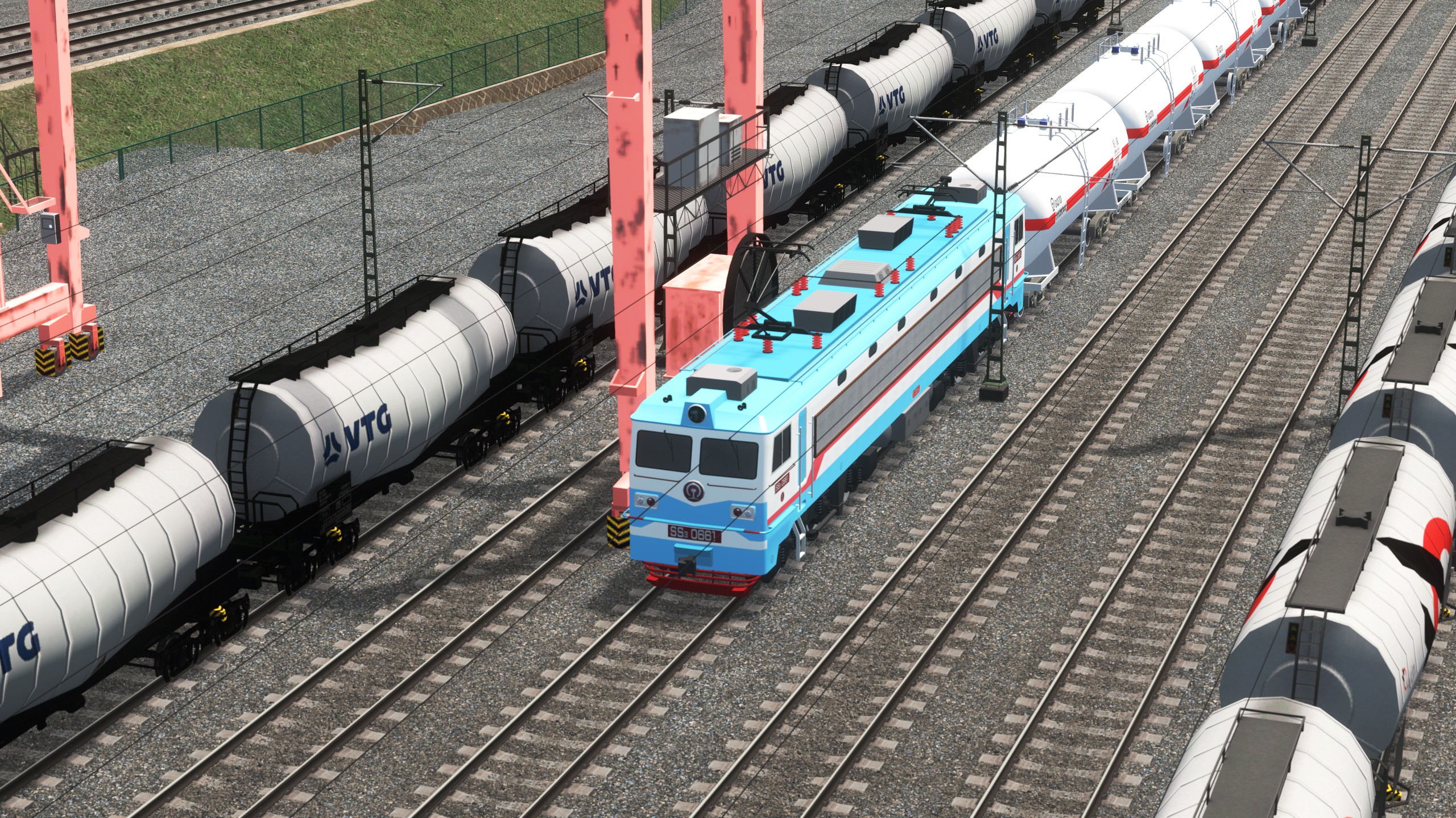 Steam Workshop::SS3-0661货运火车(10car) China Railway SS3 Steam Workshop::SS3-0661货运火车(10car) China Railway SS3