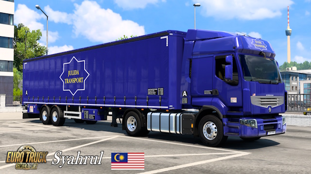 Renault Premium Julida Transport Sdn Bhd Combo Skin