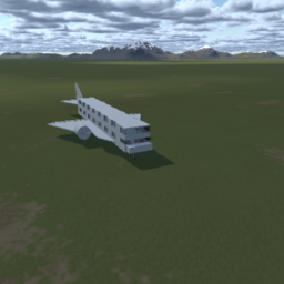 2 floor Plane