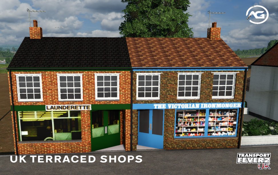 UK Terraced Shops