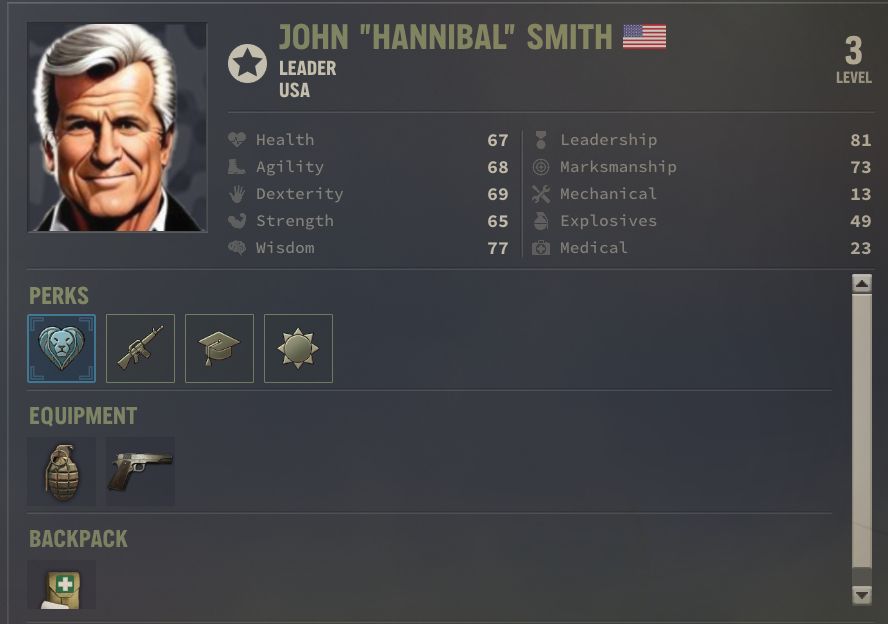 Merc: John "Hannibal" Smith