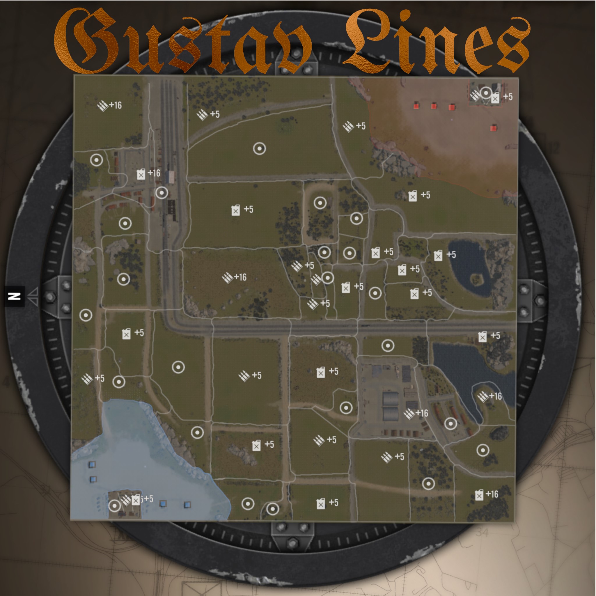 (8) Gustav Lines
