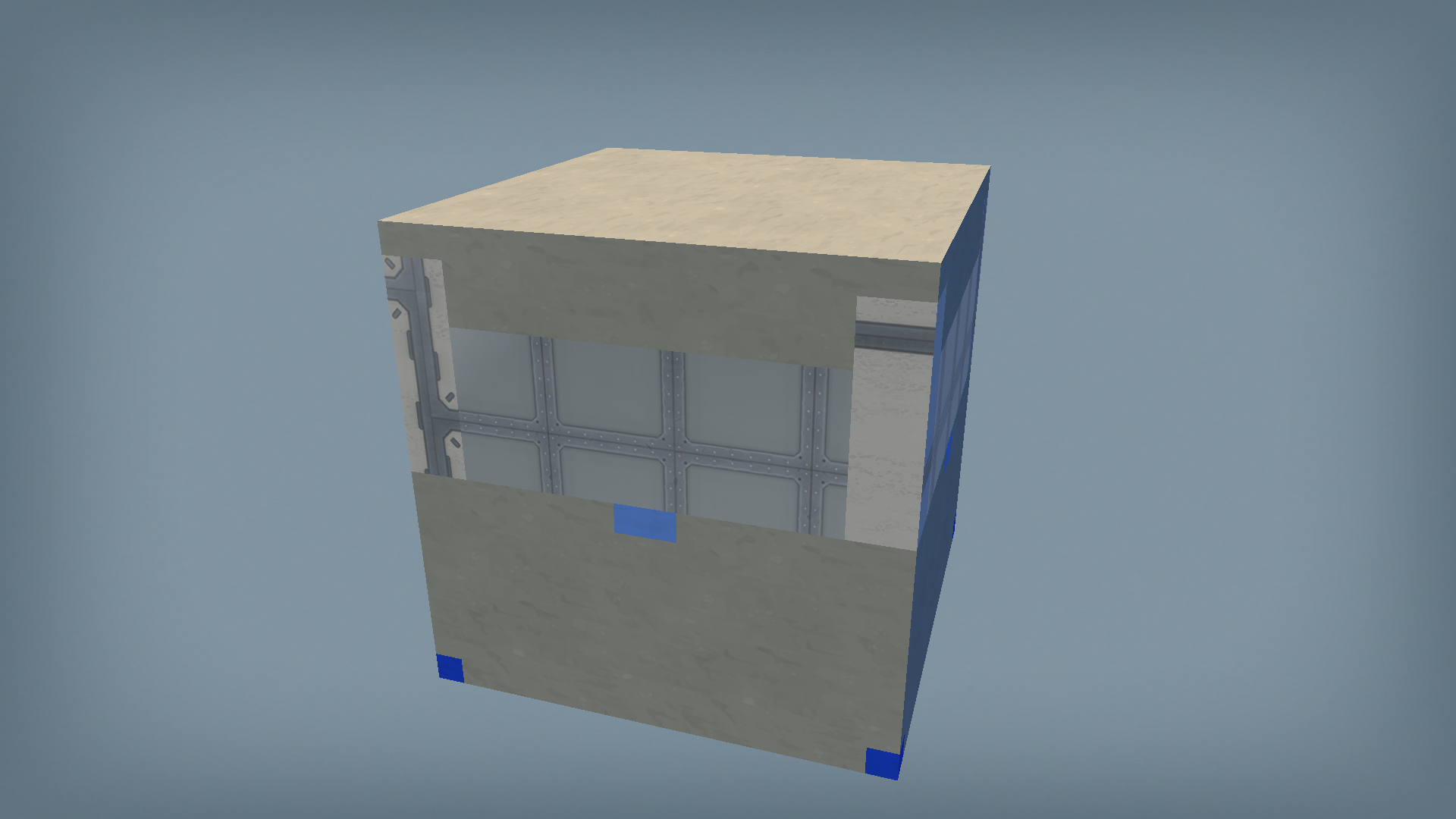 b3k block top-reinforced no ornamentation