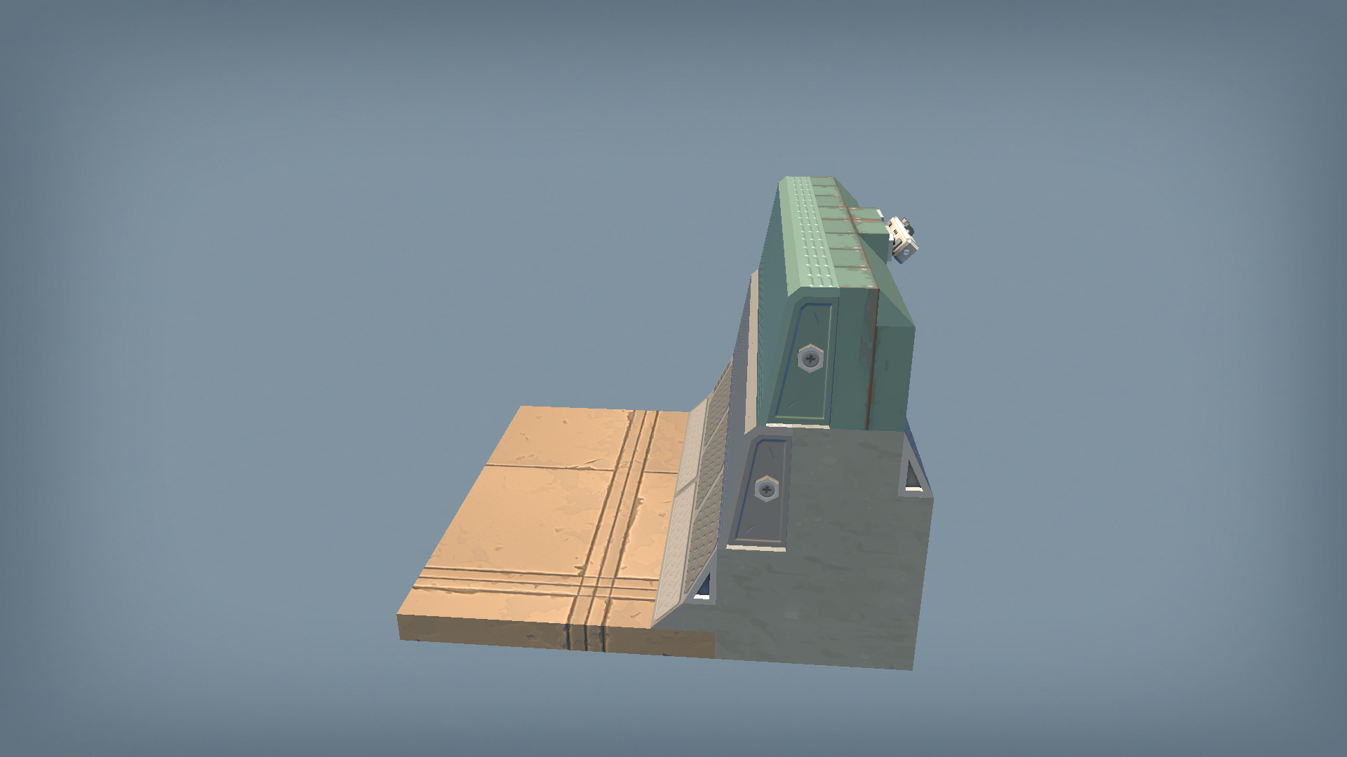 b3k block outside wall I