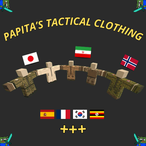 Papita's Tactical Clothing 1.0 – Unturned Mod