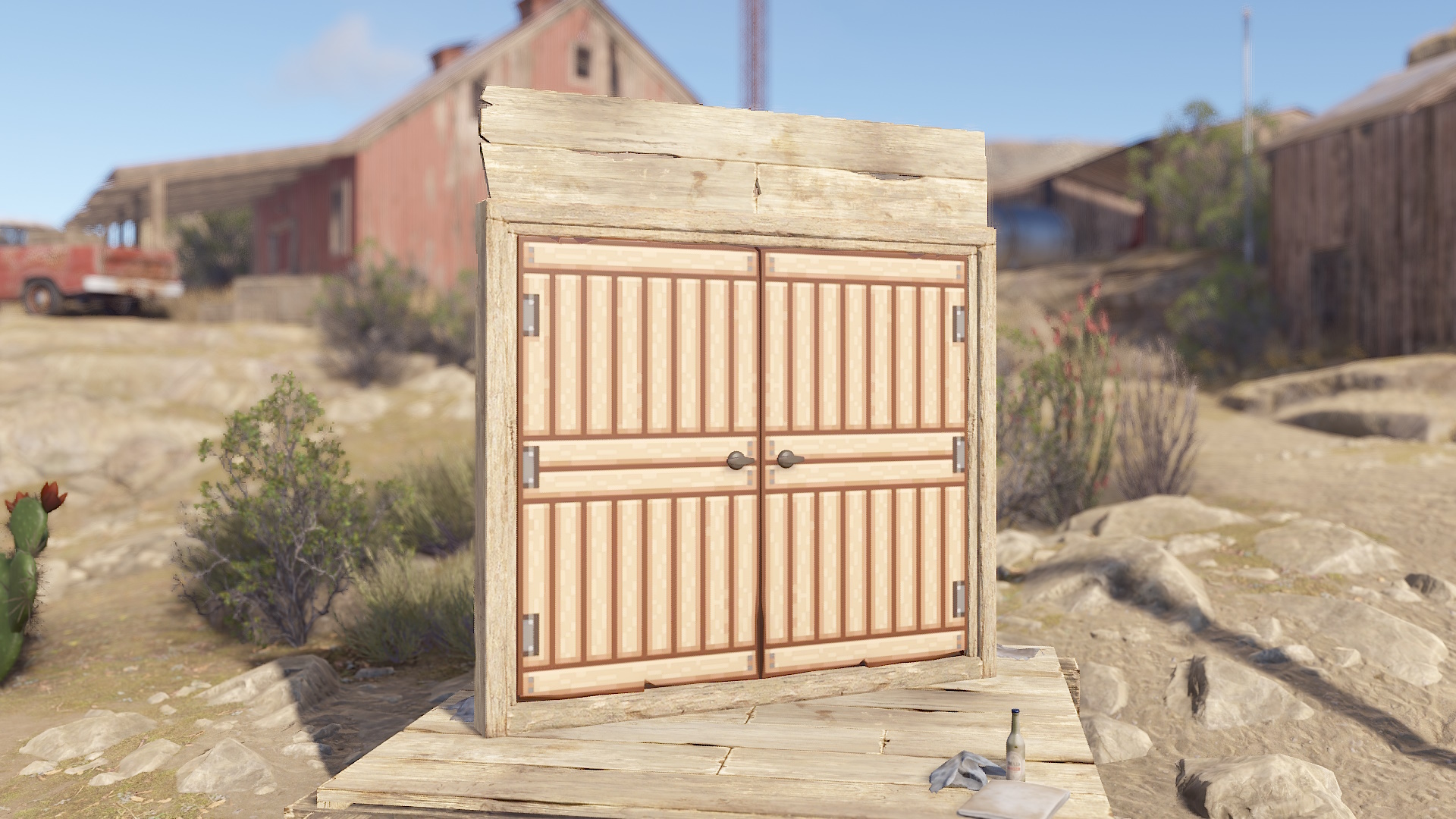 Pixel Wooden Double Door thumbnail 2