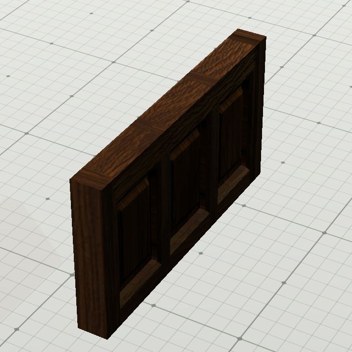 Wooden wall extension