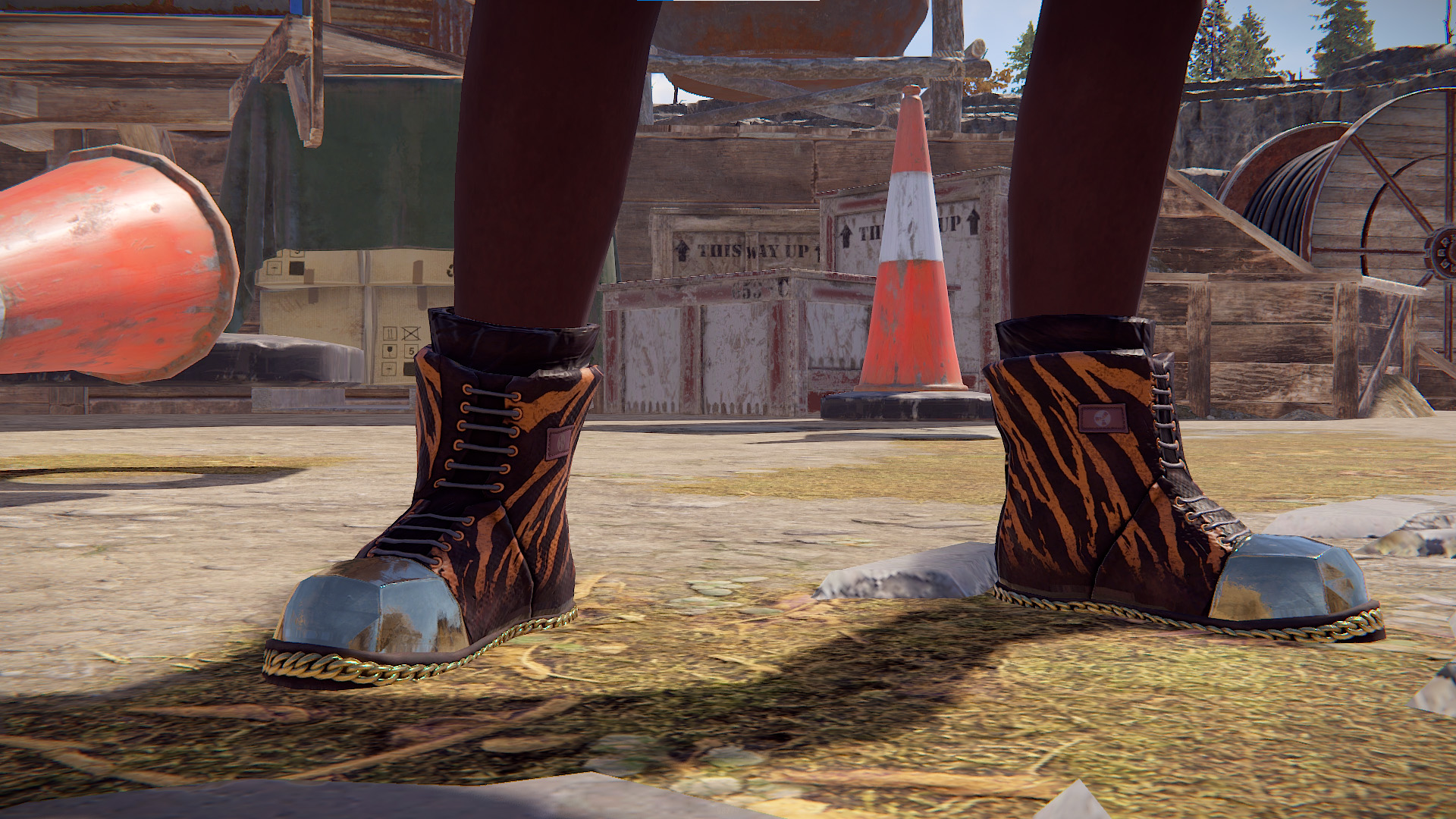 Gold Chains Boots thumbnail 3