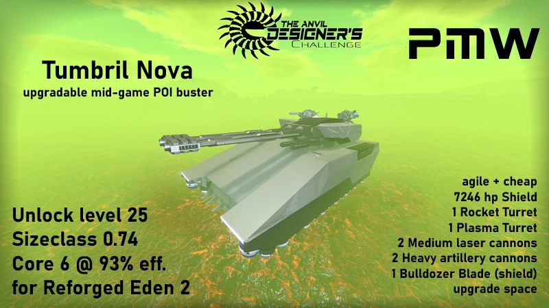 PMW-HV-SC Nova Tank RE2 (Tumbril Nova)