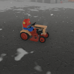 Case 220 lawn tractor  - mower deck