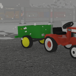 John deere garden trailer