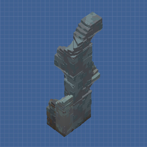 Tileable bulwark - stairs
