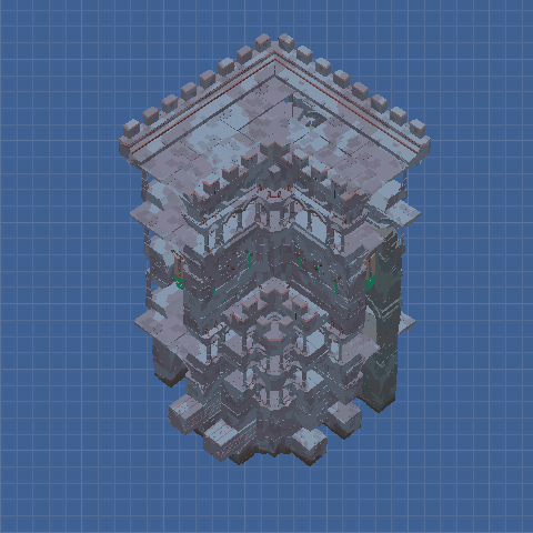 Tileable bulwark - corner type T