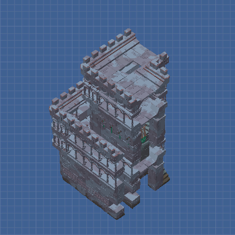 Tileable bulwark - corner type L