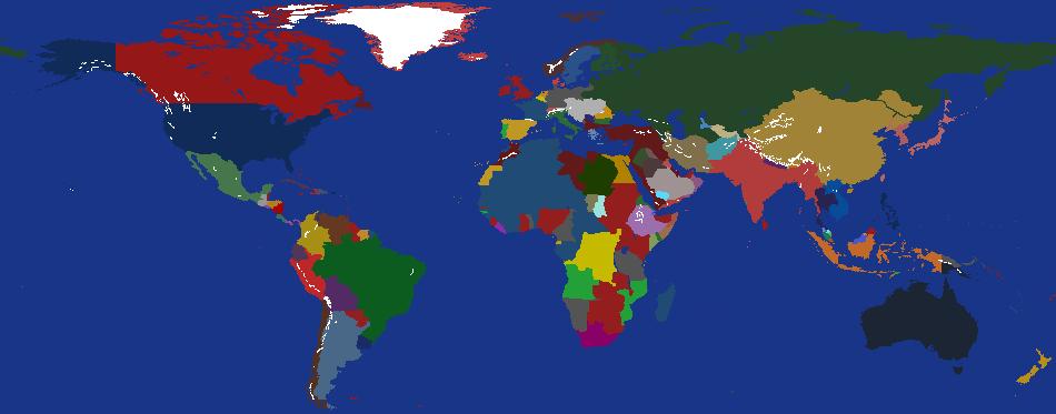 World Map - 1910
