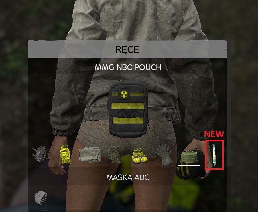 MMG NBC Pouch AntyChem Extension & Fix