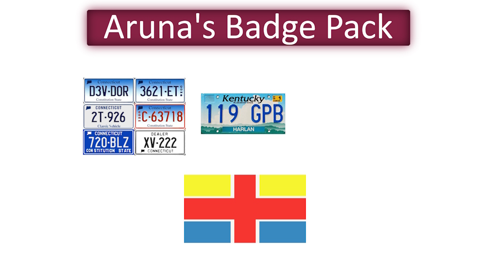Aruna's Badge Pack