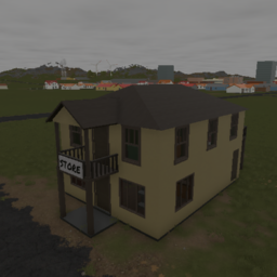 1910-1950's Small Store & House (base+furnished)