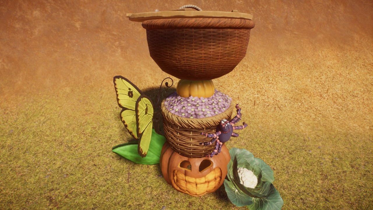 Southern Hemisphere Halloween Donation Bin Skin
