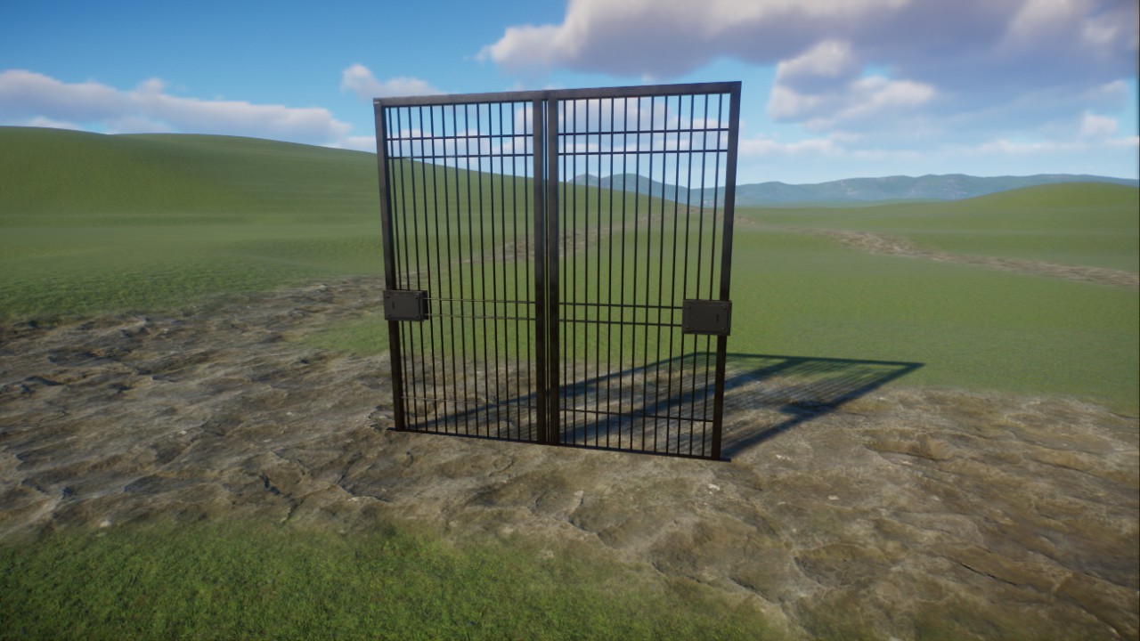 Bar Entrance Gate