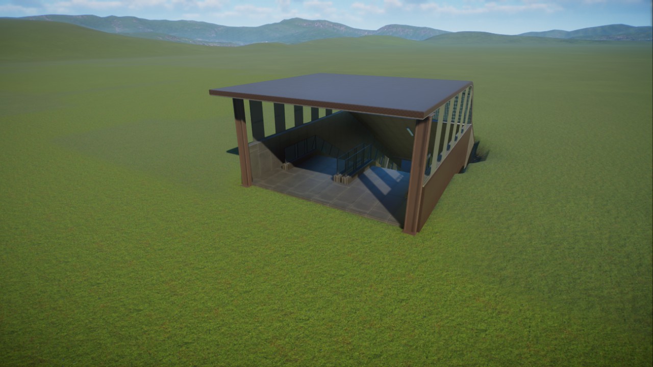 Basic Subway Station Entrance
