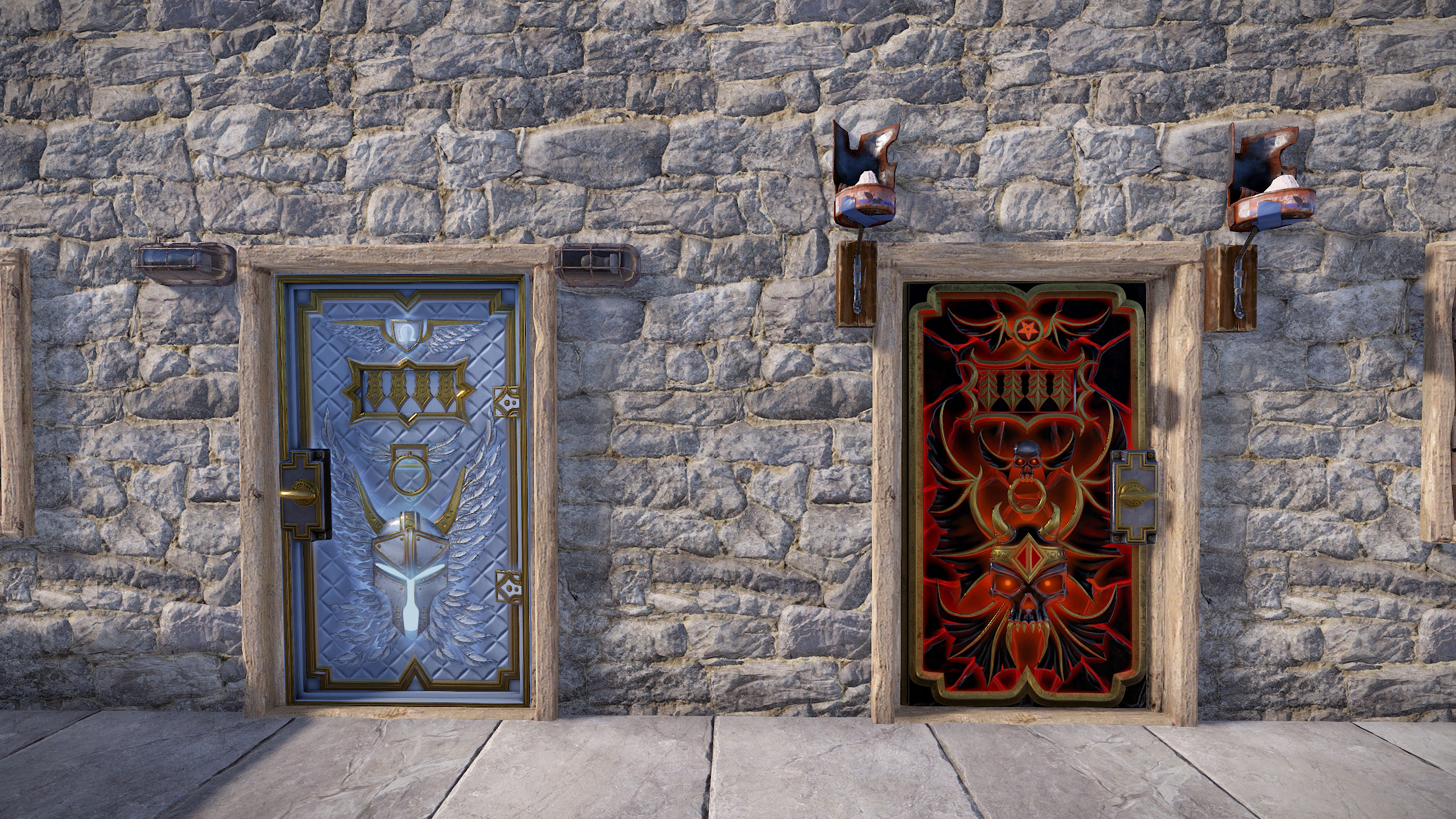 Soullight Armored Door