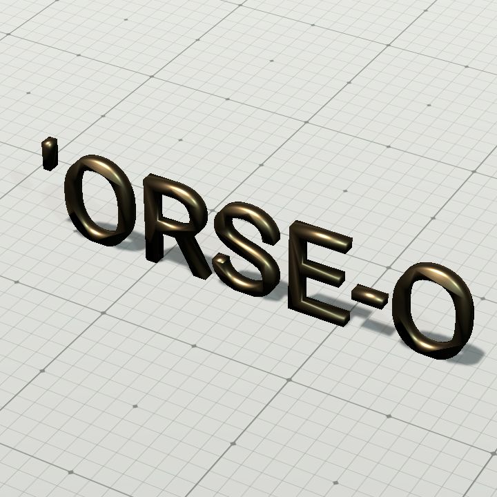 Orse-O Sign (static)