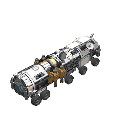 Mobile base for research and mining 8 MD preview