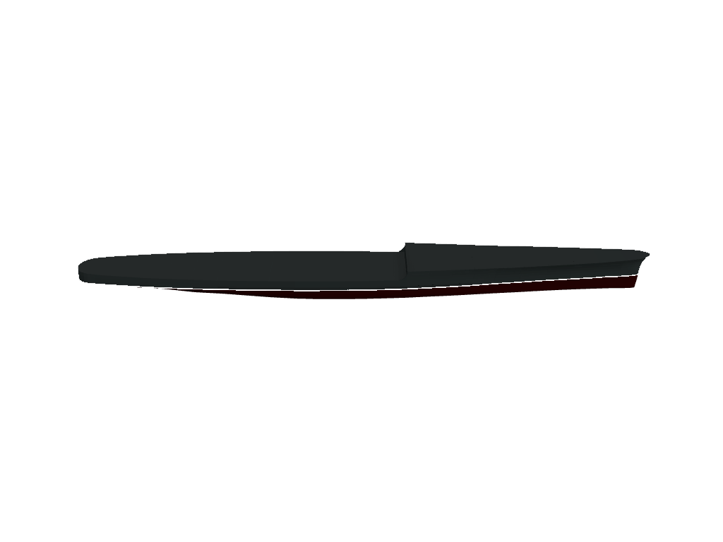 日本小型轻巡船体