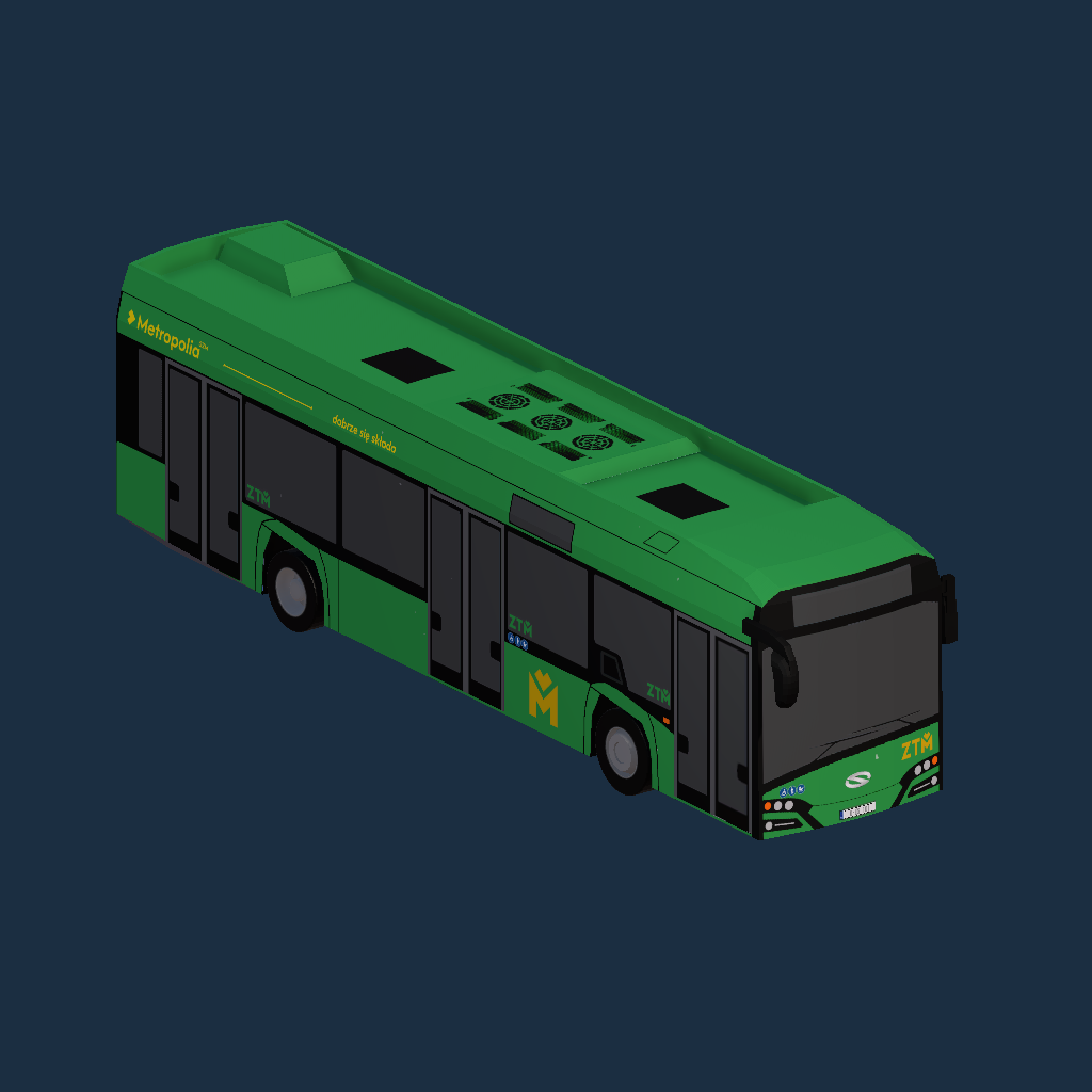 Solaris Urbino 12 IV ZTM Zielony